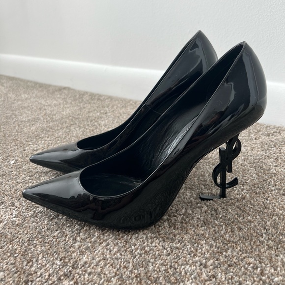 SAINT LAURENT OPIUM heels black - Picture 2 of 3